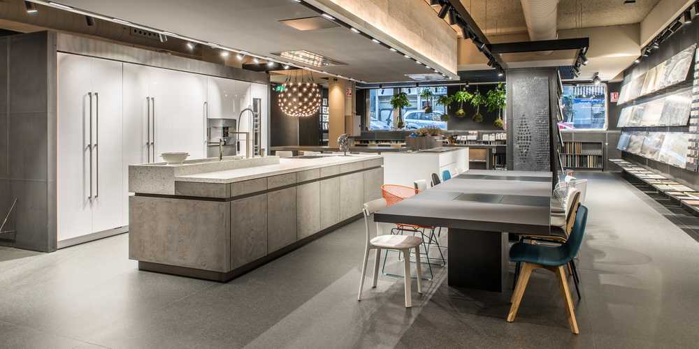  Interior design and production of the Acocsa Kitchen Showroom 