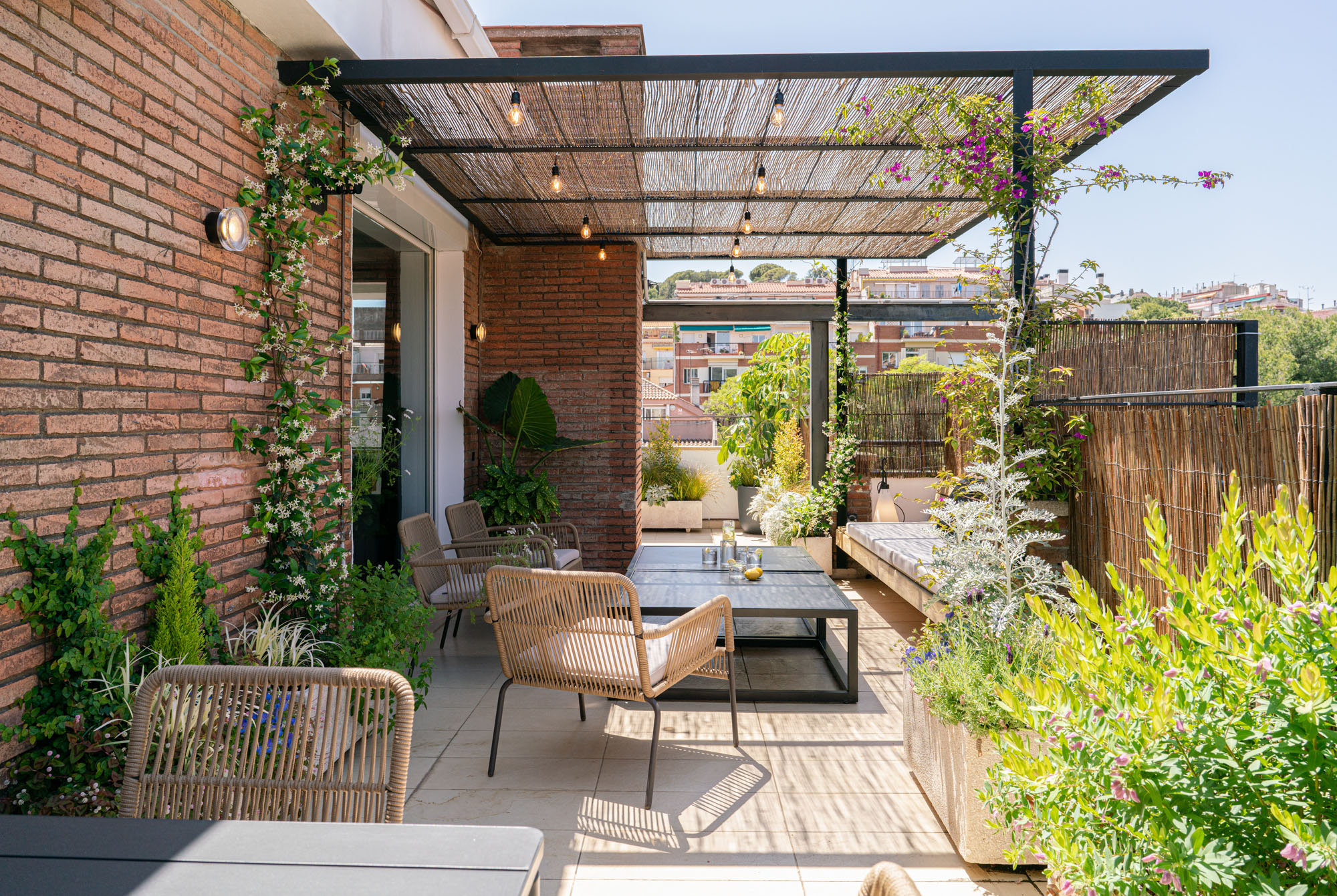 How to cover a terrace]